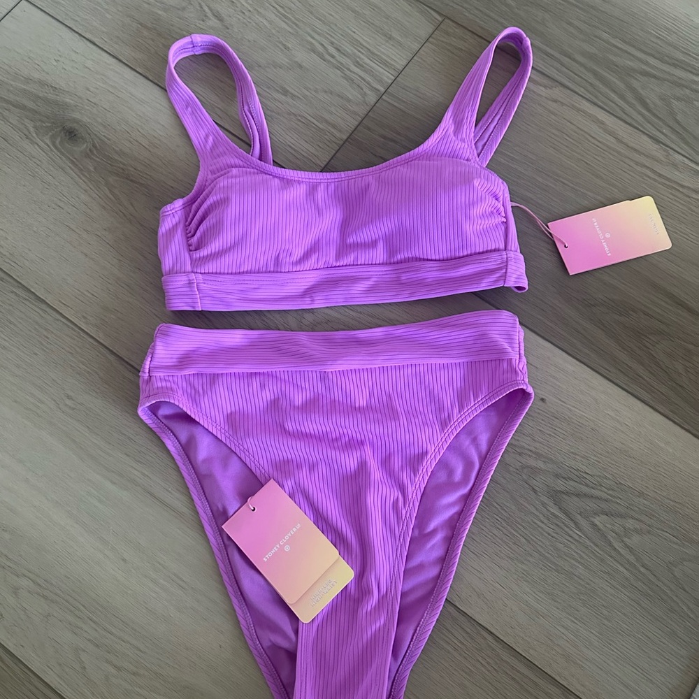 Target Purple Bikini Set Gem